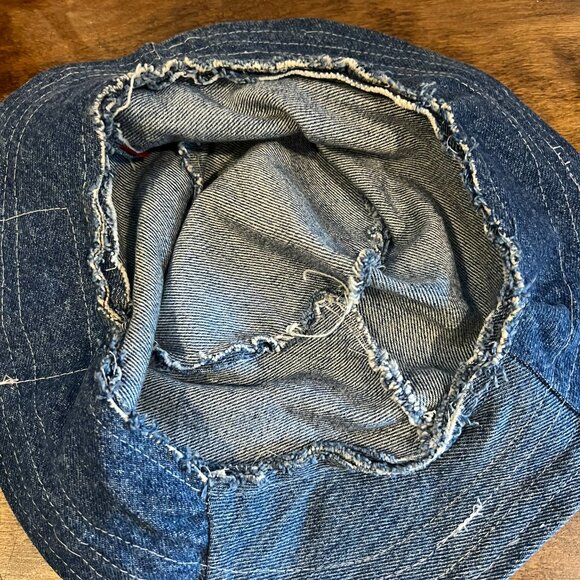 Handmade Levi Straus Denim Bucket Hat BD - Picture 6 of 7